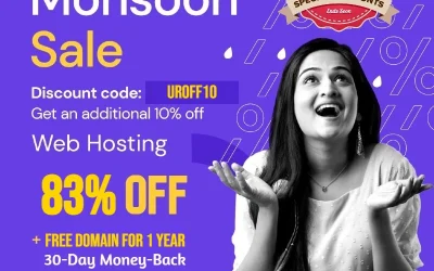 Hostinger Monsoon Sale 2026 | 93% OFF Web Hosting | Free Domain