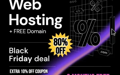 Hostinger Black Friday Deal 2025 – Up to 80% OFF + 3 Months Free